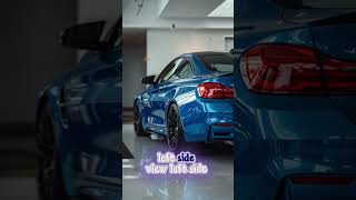BMW M4 CSL – The Beast Unleashed! | Track-Focused Super Coupe in Sapphire Blue 🔥 #BMW #Shorts