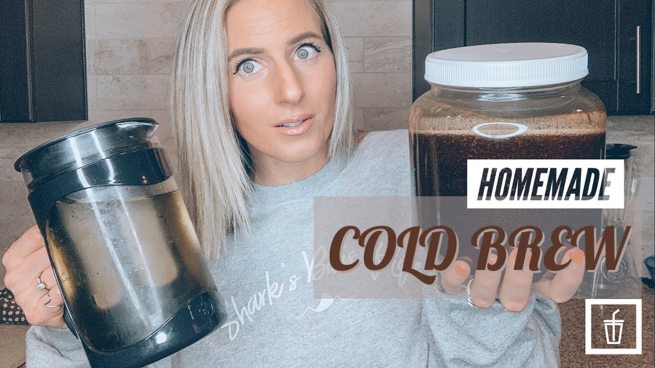 How To Make The BEST Cold Brew Coffee Recipe at HOME 2 easy methods for