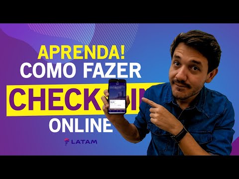 Como fazer CHECK-IN da LATAM online pelo CELULAR 2022 passo a passo FÁCIL | GUIA CVC Viagens