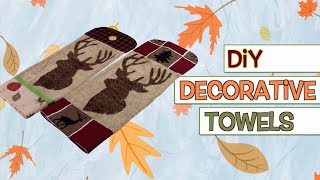 Diy Decorative Towel Fall Decorative Towel The Sewing Room Channel