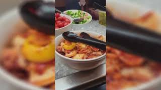 D J International Buffet Montage