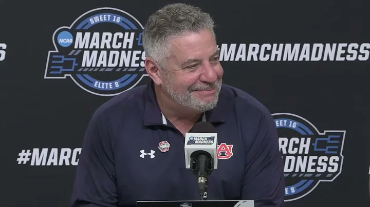 Auburn Sweet 16 Postgame Press Conference - 2025 NCAA Tournament