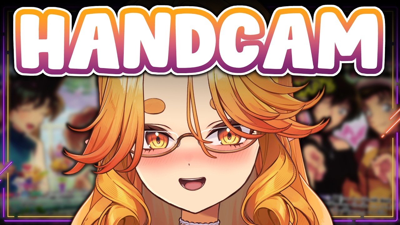 Cute Anime Girl Cards?!✨Let's open a Booster Box and find out!【Handcam】With cozy knitting💛🧶