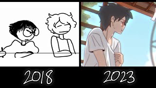 my 5 years of animation progress