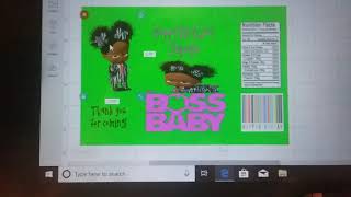 How to make chip bags with Cricut design space