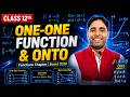 🔥 One-One Function & Onto Function Class 12 | Complete One Shot | Functions Chapter | Board 2026