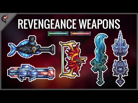 All Revengeance Mode Weapons - Terraria Calamity Mod