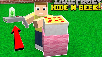 Minecraft: RICK AND MORTY HIDE AND SEEK!! - Morph Hide And Seek - Modded Mini-Game