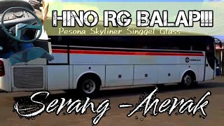 HINO RG BALAP LEGENDARIS ‼️PO. PRIMAJASA  JAKARTA-MERAK