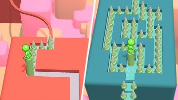 Stacky Dash ​- All Max Levels Android & iOS Gameplay (Part 9)