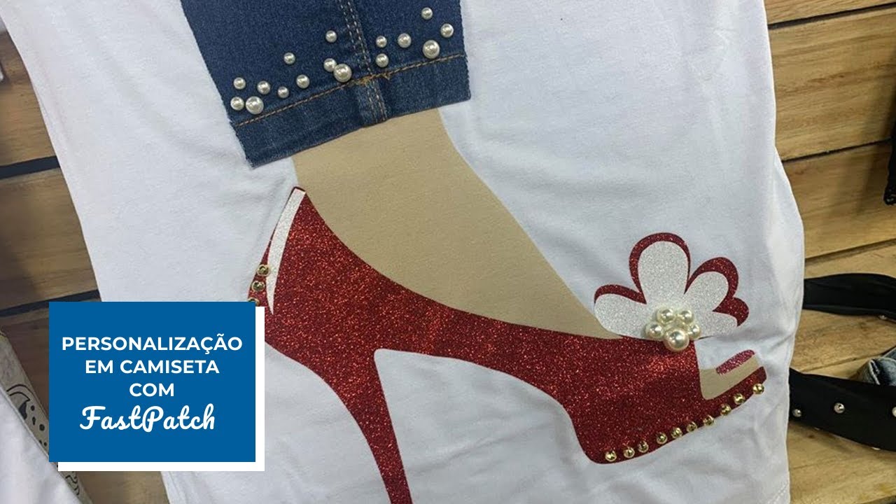 Personalização em Camiseta com Fast Patch