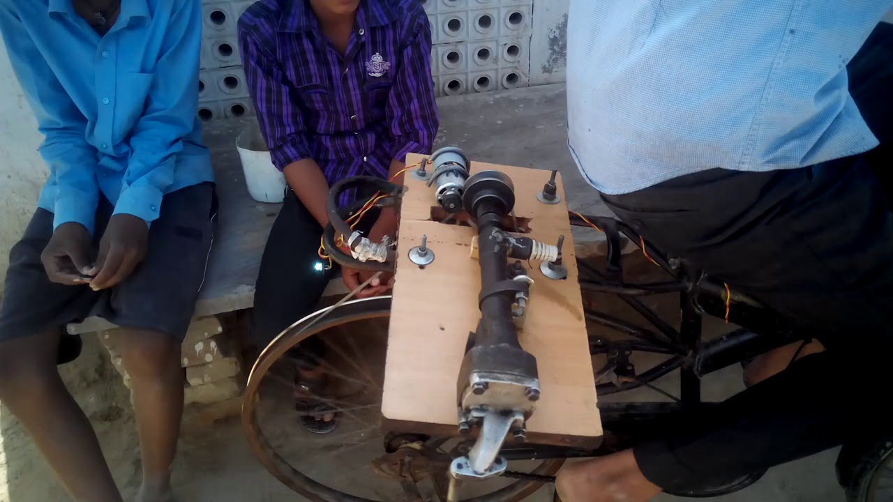 Bicycle Operated Water Pump And Electrical Energy Generate.(1) YouTube