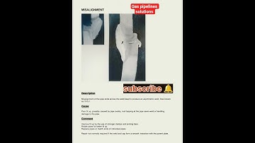 Pipe Misalignment in #welding  | Causes and Solutions #welder #fyp #fitup #viral