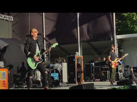 Alkaline Trio CALLING ALL SKELETONS Live 07-30-2022 Forest Hills Stadium NYC