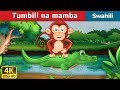 Tumbili na mamba  the monkey and the crcodile story  in swahili  swahili fairy tales