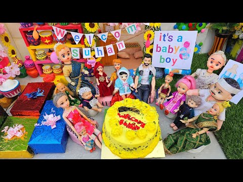 Barbie Doll All Day Routine In Indian Village/Suhana Ki Kahani Part-235/Barbie Doll Bedtime Story