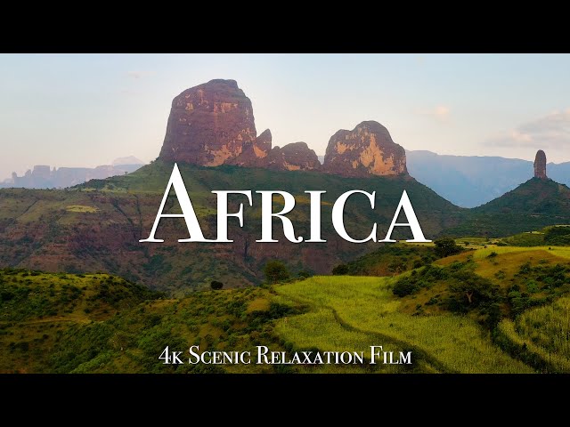 Africa 4K - Scenic Relaxation Film With Calming Music class=