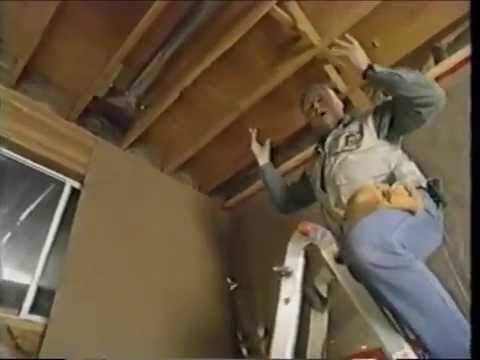 How To Soundproof Basement Ceiling Youtube