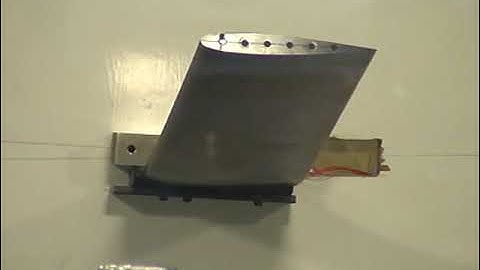 Aeroelasticity test in Wind Tunnel (Part 2)