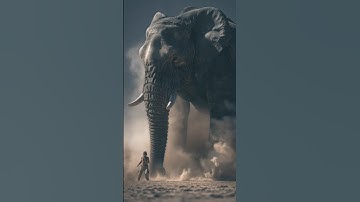 Elephant attack 😳#viral #shorts #video #elephant #ai #attack #viralvideos #shortvideos #magic