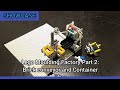 Lego Moulding Factory Part 2: Brick conveyor &amp; Container lifter [75]