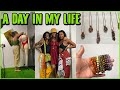 🔆 DAY IN MY LIFE as a Jamaican Fashion Designer (sewing orders, fabric shopping, creative collabs)