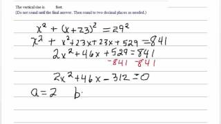Math 0080 Exercise 8 3 9 Applications of Quadratic Equations