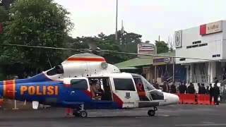 Jelang Libur Imlek, Kapolda Metro Pantau Arus Lalin Pakai Helikopter