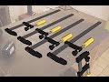 How to Make Long F-Clamps | Homemade Steel Clamps | The new Grinder in Action | Patreon Announcement