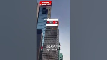 outdoor transparent led display ledwall mesh led screen  #ledwalldisplay #transparentleddisplay