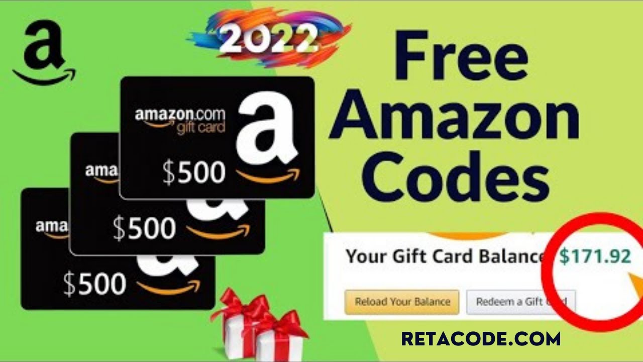 Free amazon gift card codes Free amazon codes [2022] - YouTube