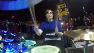20160209 爵士鼓 羅小白 - 聽見下雨的聲音(GoPro)