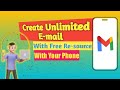 #how to create Unlimited Gmail account free tick #gmail