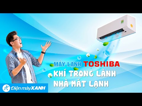 Video Máy lạnh Toshiba Inverter 1 HP: detox không khí từ... - youtube