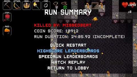 necrodancer bug miss beat