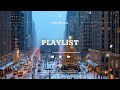 [playlist] 뉴욕 한복판에서 듣는 연말 감성 🎄❄️ | winter city-vibe holiday pop mix