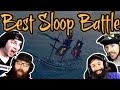 Most Epic Sloop Battle: BEARDAGEDDON AND BOXYFRESH RUN INTO SHUMBA AND FOXDIE in Sea of Thieves!