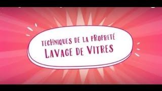 Techniques de la Propreté - Lavage de vitres