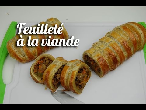 Vidéo: Comment Faire Des Pâtes Feuilletées Avec De La Viande Et Des Tomates