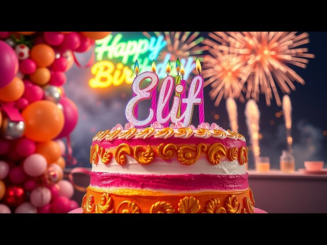 Happy birthday, Elif!