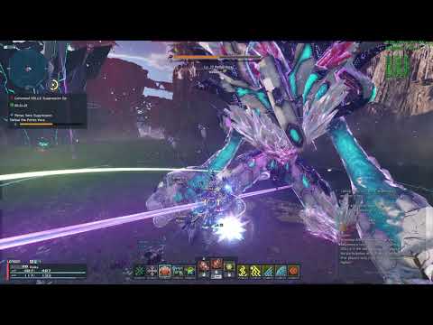 Phantasy Star Online 2: NGS Wire/Rod Hunter/Force play