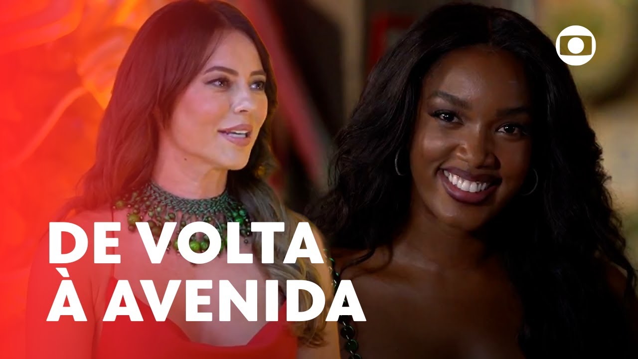 Iza, Erika Januza, Paolla e Raissa de Oliveira voltam à Avenida! | Fantástico | TV Globo