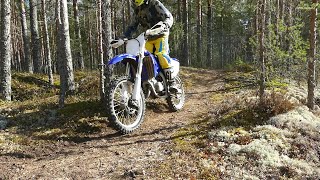 Yamaha YZ 125cc 2-Stroke Dirtbike Woods Riding | Raw Sounds