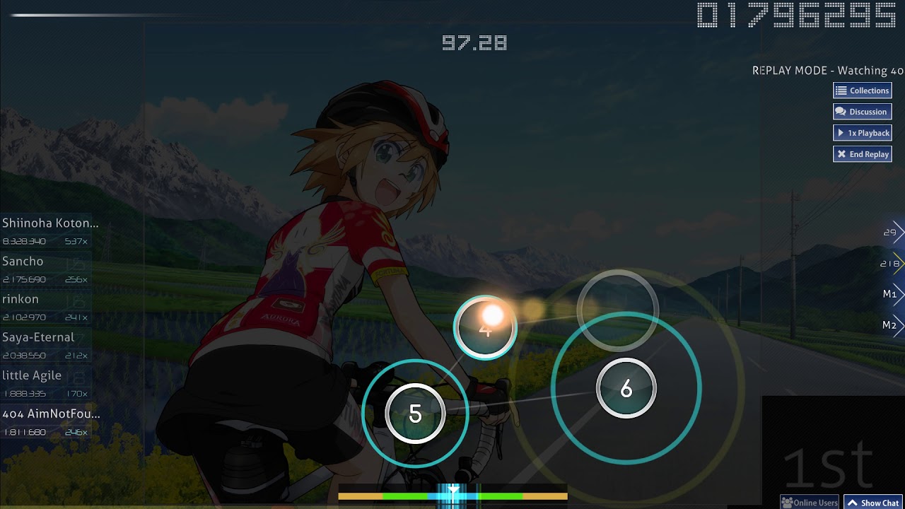 Osu Ray Km H Tv Size Velocity Fc 1 Youtube