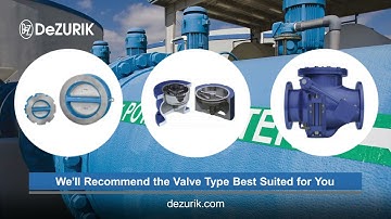 Valve supplier DeZURIK APCO Check Valves & Custom HILTON Valves