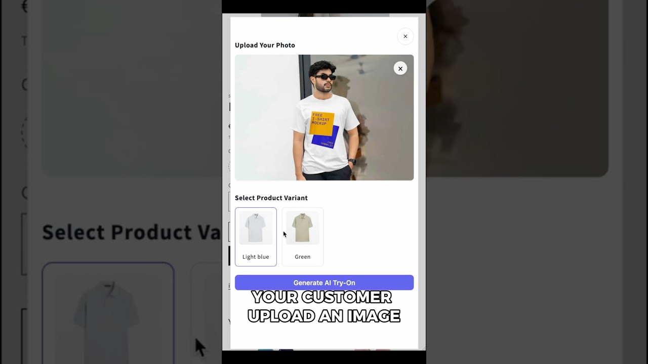 Shopify AI Virtual Try-On App to Boost Conversions #shopifyapp #shopify #ecommerce #virtualtryon