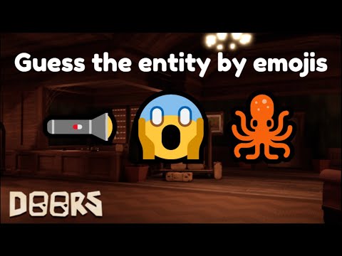 Guess the Entity by Emojis Challenge | Roblox Doors - YouTube