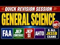 Practice Set -02 || Science || FAA, JKP Constable, JKP SI, AHTO, all JKSSB Exams