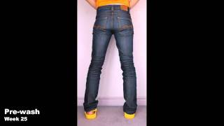 Josh's Nudie Jeans 15 Month Time-Lapse - Back