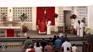 Blessed Sacrament - Pentecost Sunday  06 05 2022